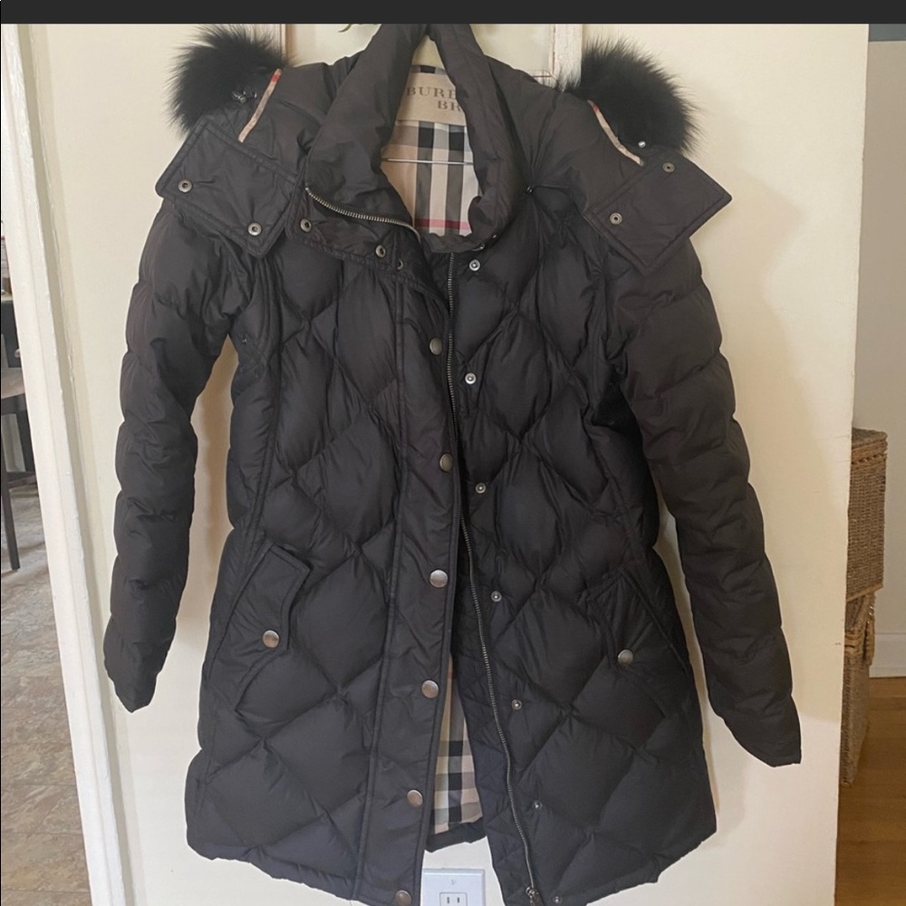 VERY GOOD CONDITION QUILTED DOWN BURBERRY COAT 🧥 XL